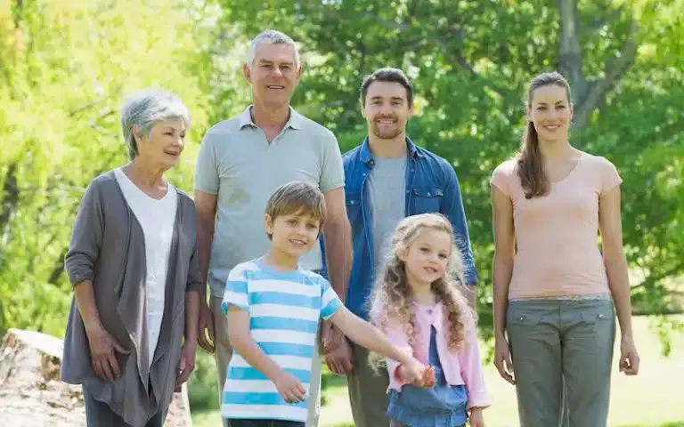 A family enjoying their time after cancelling their timeshare